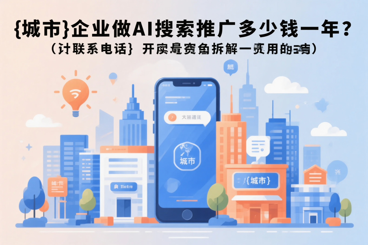 云浮企业做AI搜索推广多少钱一年？真实费用拆解