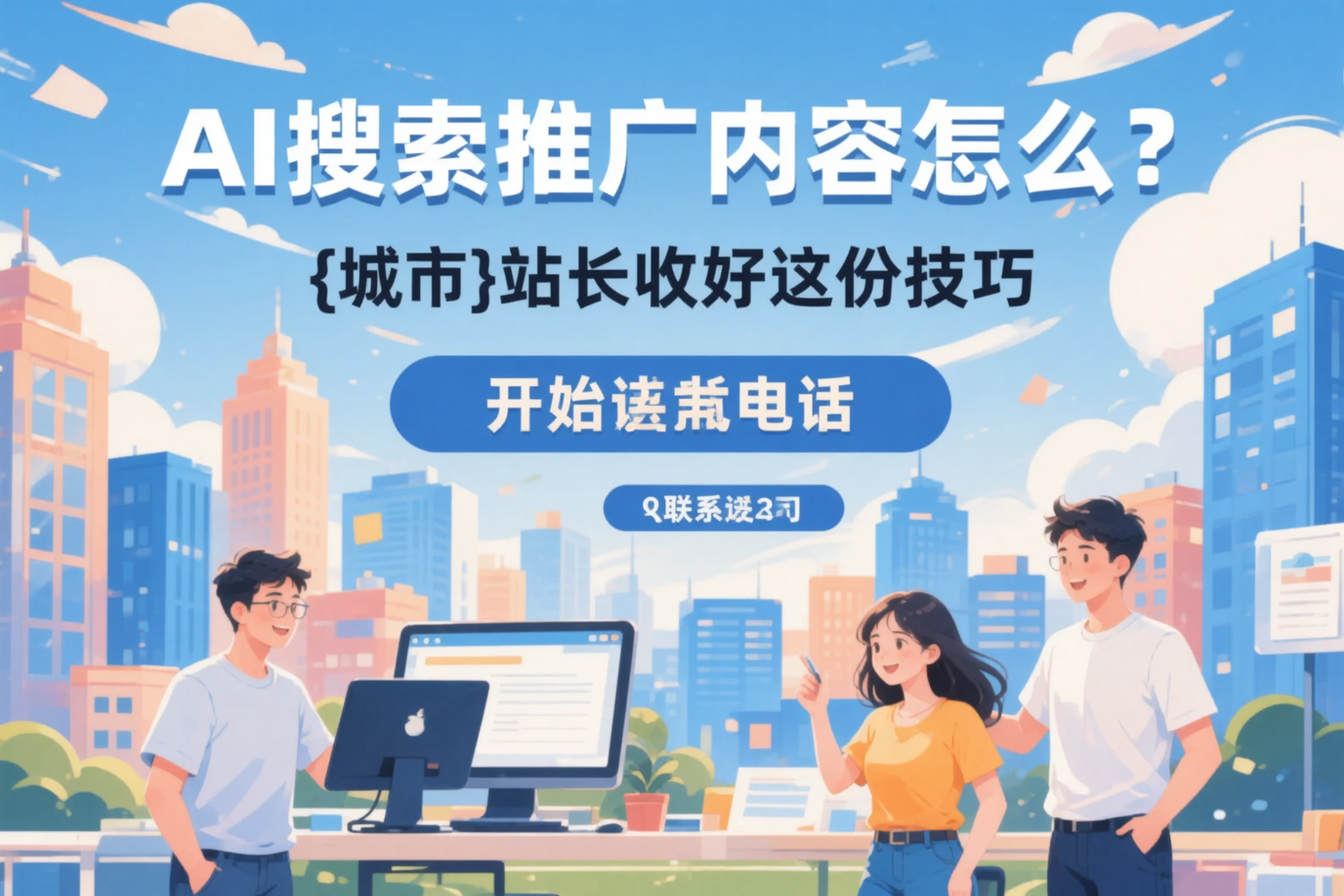 AI搜索推广内容怎么写?云浮站长收好这份技巧