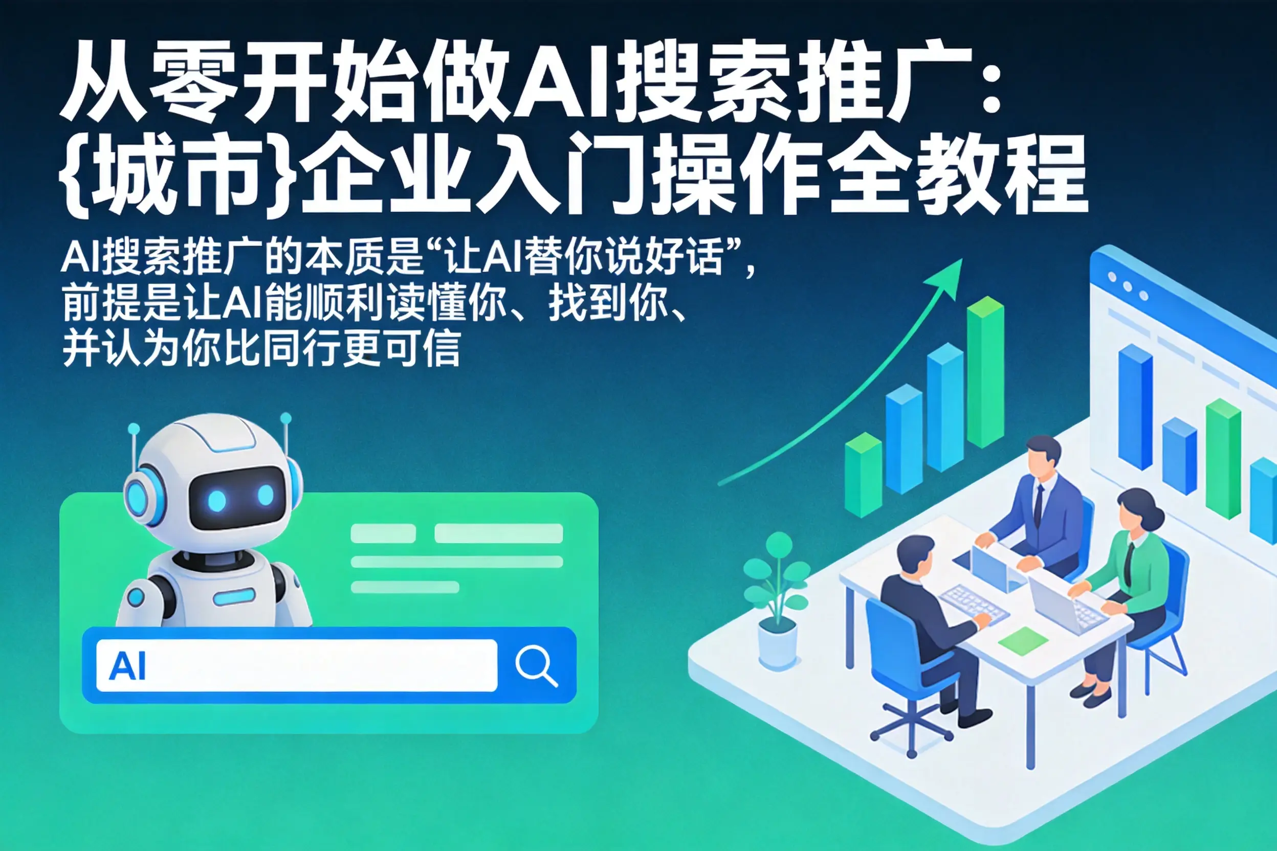 从零开始做AI搜索推广：云浮企业入门操作全教程