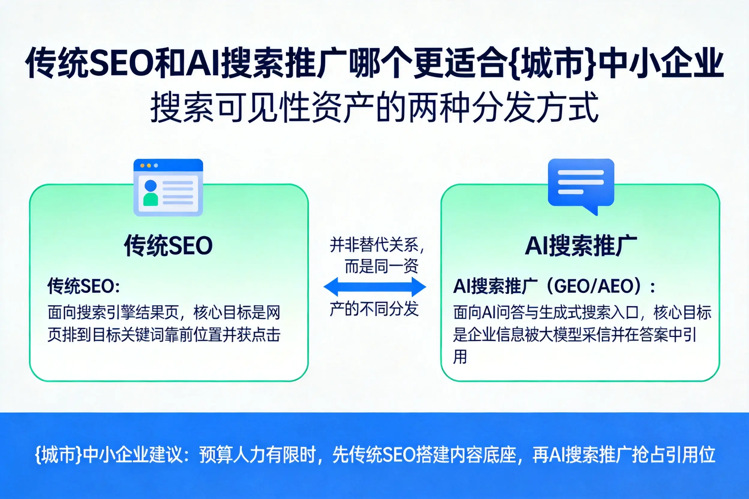 传统SEO和AI搜索推广哪个更适合云浮中小企业