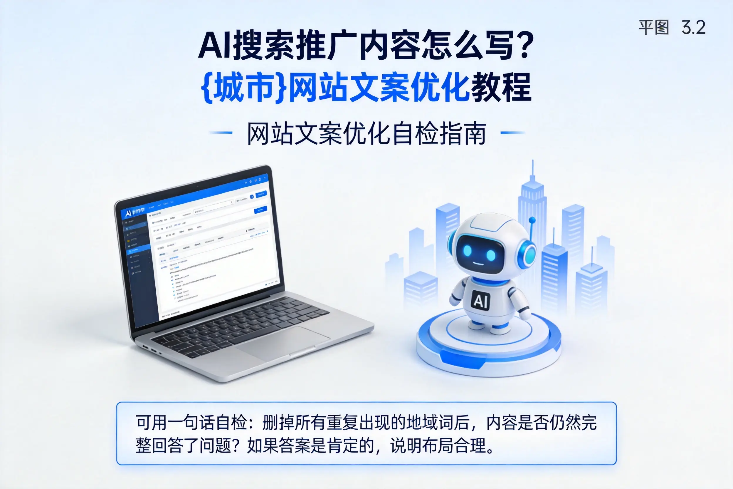 AI搜索推广内容怎么写?云浮网站文案优化教程