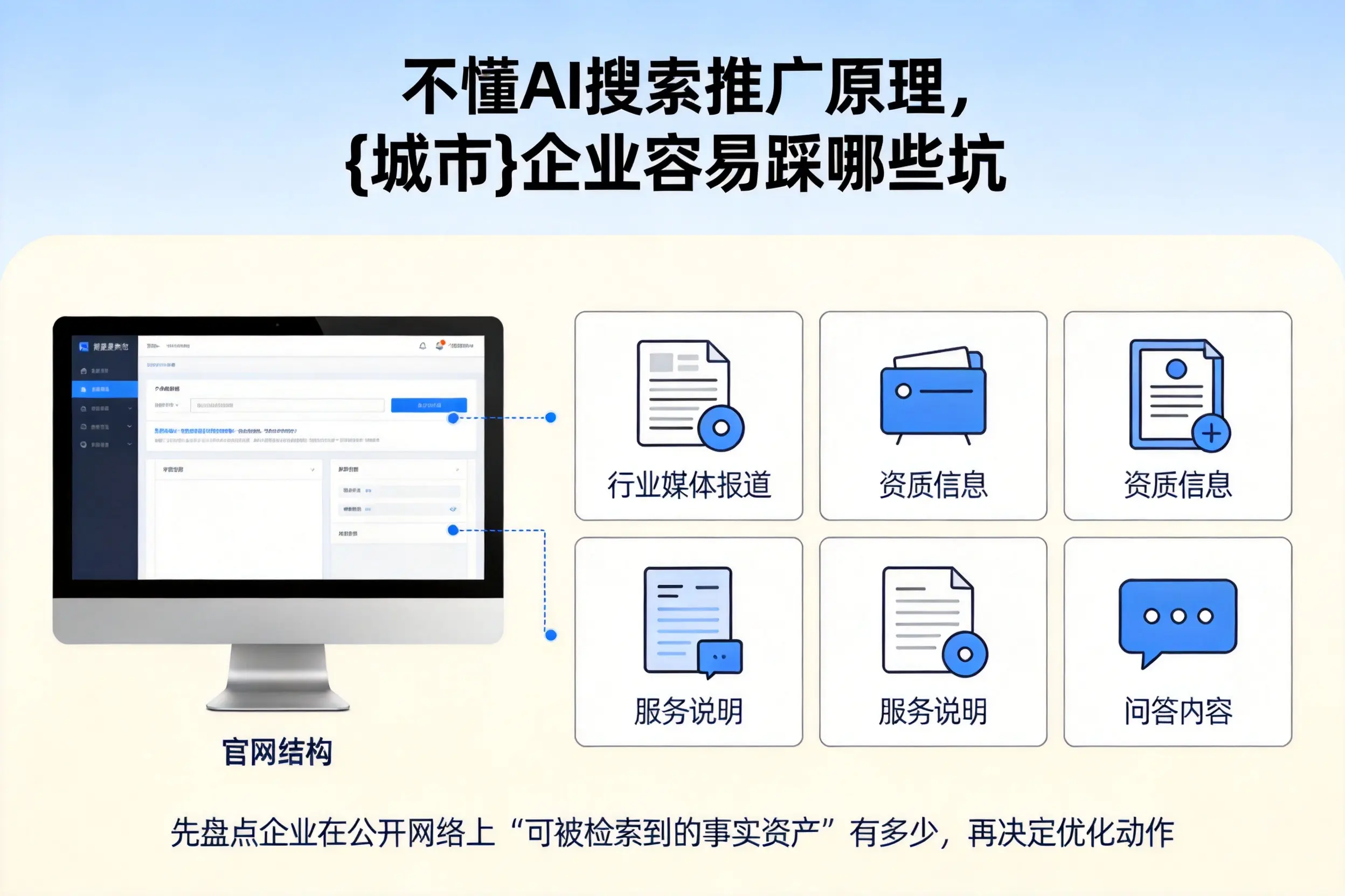 不懂AI搜索推广原理,云浮企业容易踩哪些坑