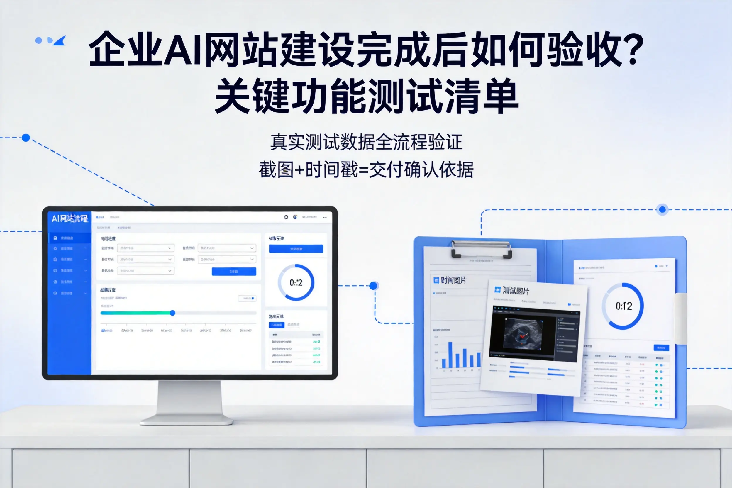 云浮企业AI网站建设完成后如何验收?关键功能测试清单