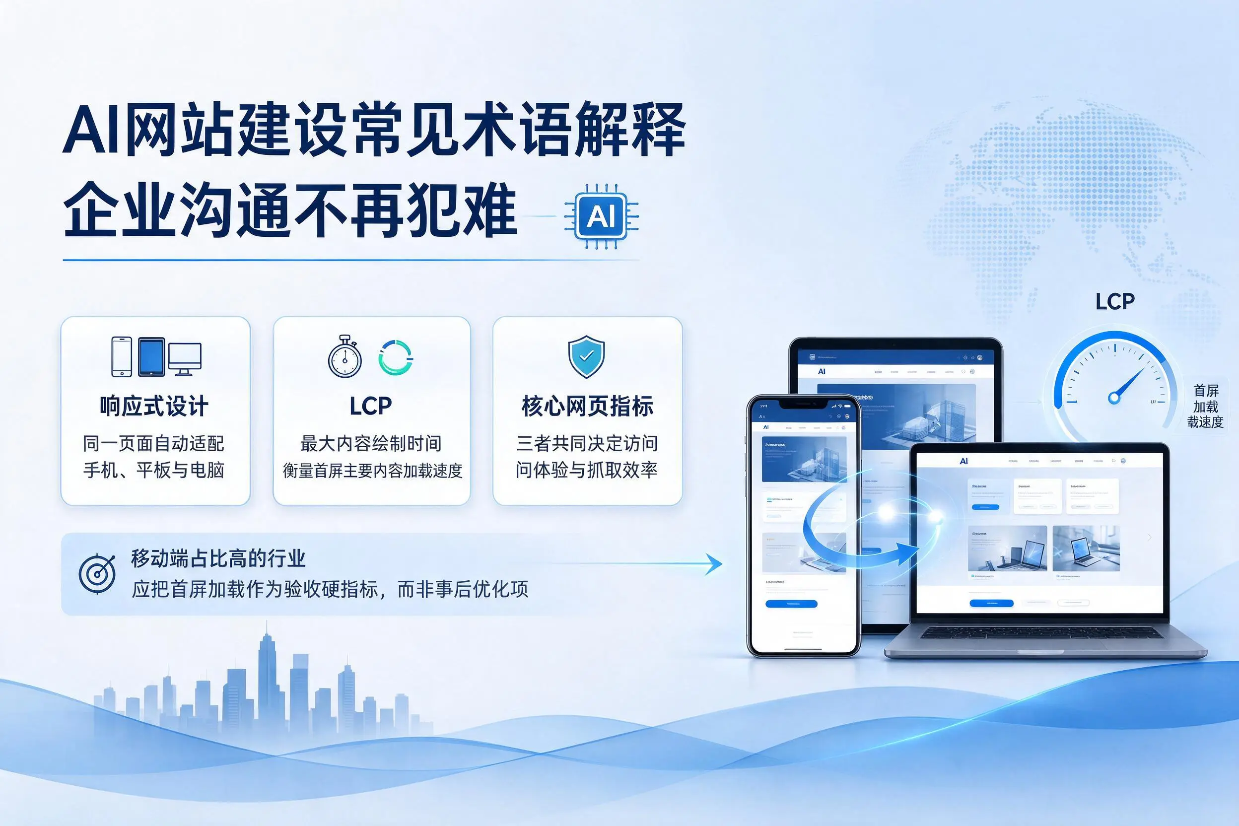 AI网站建设常见术语解释，云浮企业沟通不再犯难
