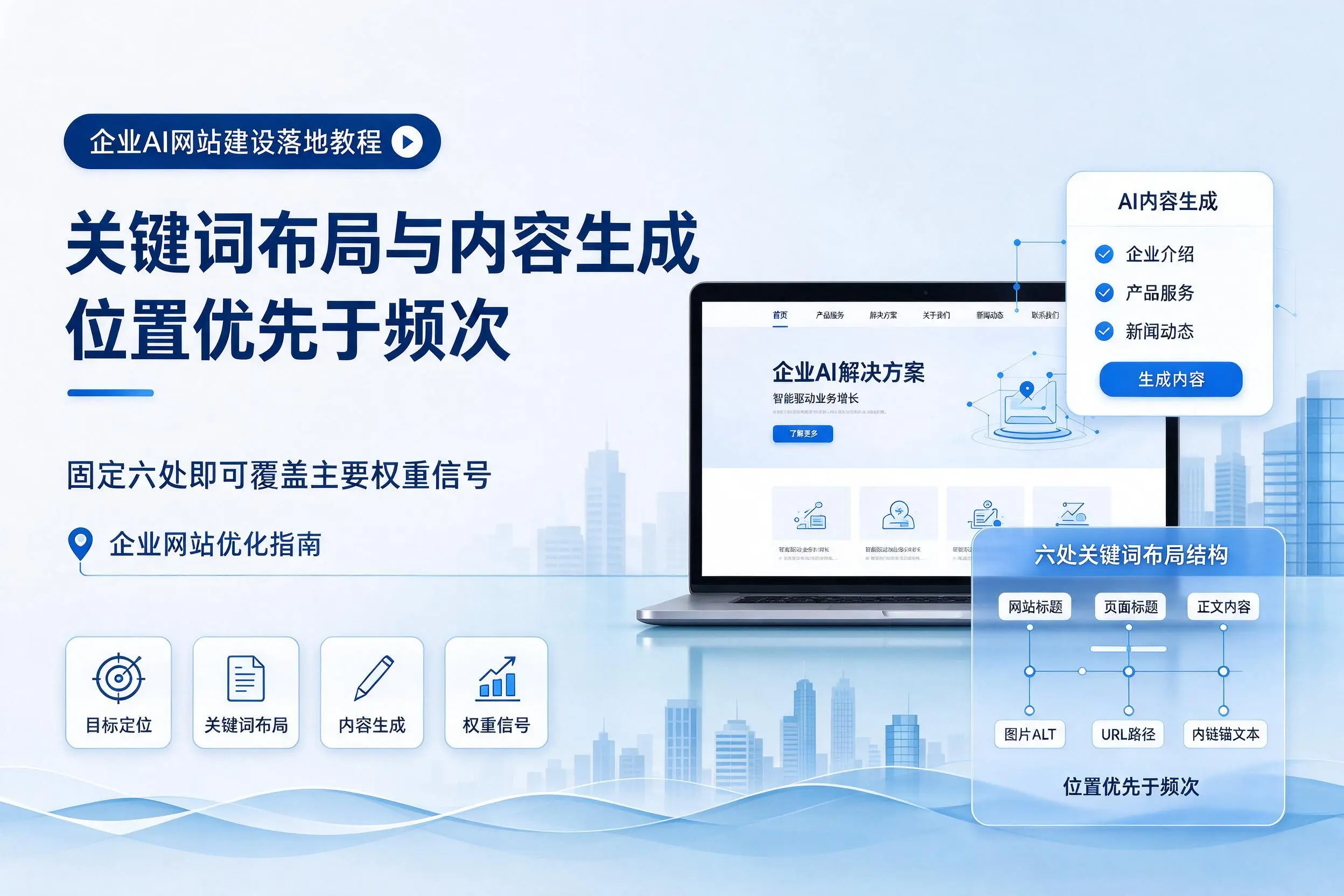 云浮企业AI网站建设落地教程：关键词布局与内容生成